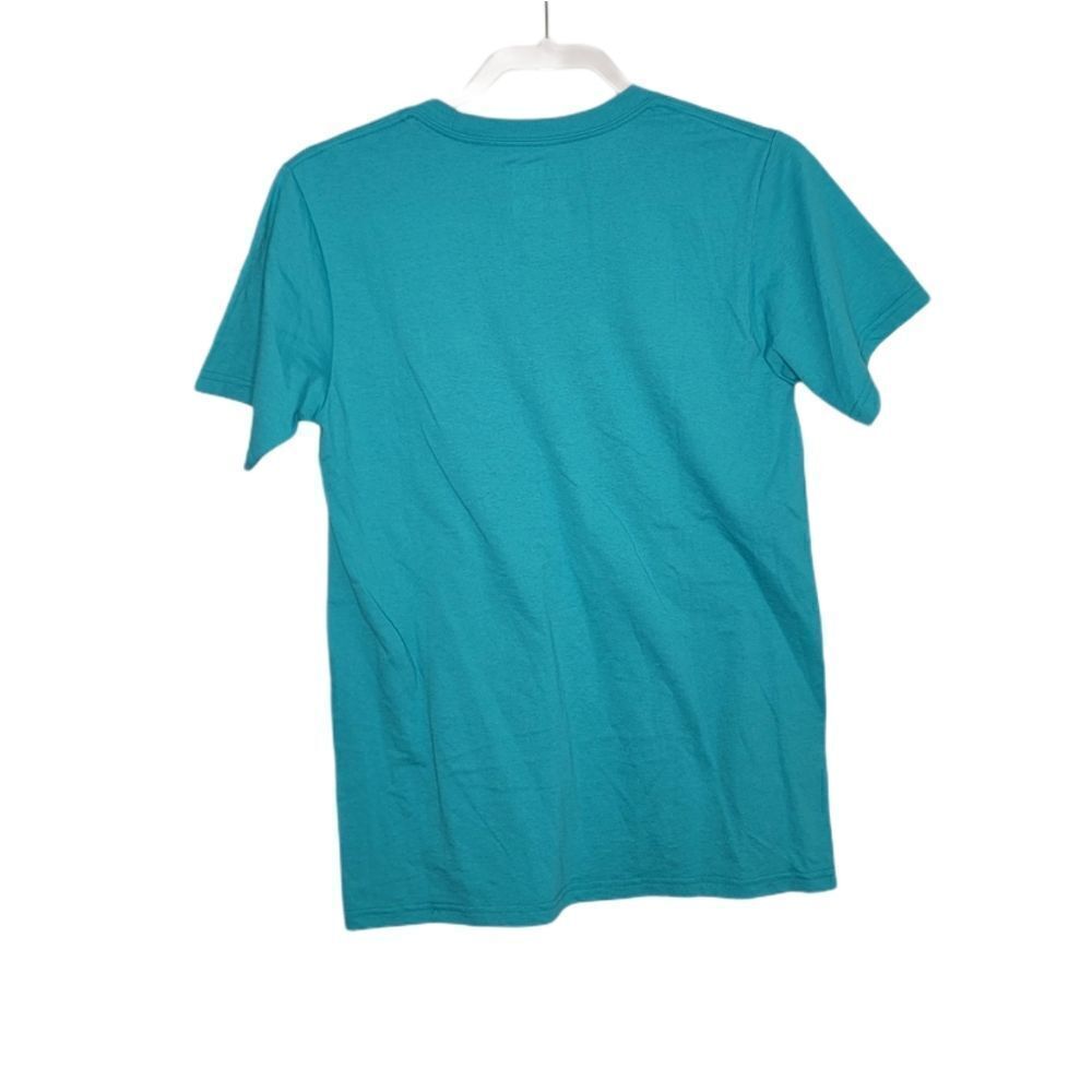 ADIDAS t-shirt must haves teal badge‎ of sport crew tee S - Picture 4 of 6